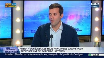 Cellfish lance une offre de streaming low-cost pour la musique en ligne, Nicolas D’Hueppe, dans GMB – 21/07