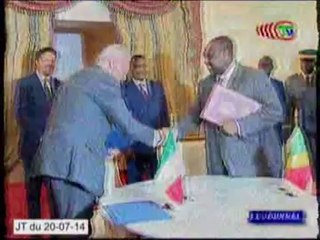 Télé-Congo : Journal du 20 juillet 2014 -  Partie 1