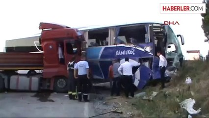 Bandırma? da Trafik Kazası;31 Yaralı