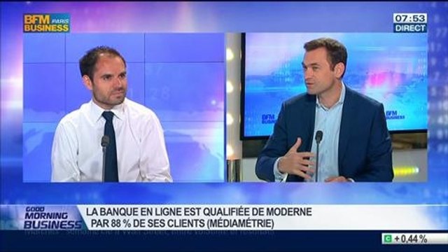 ING Direct est le numéro un français et européen des institutions bancaires en ligne: Benoît Legrand, dans GMB – 21/07