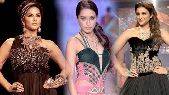 Shraddha Kapoor, Parineeti Chopra, Sonam Kapoor, Sunny Leone - RAMP WALK!