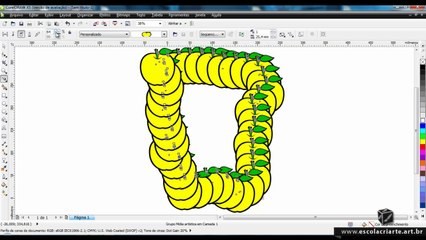Curso de Corel Draw X5 Aula 11 Pinceis de midia artistica