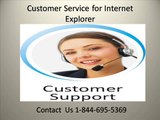 1-844-695-5369 Tech Support for Microsoft Internet Explorer