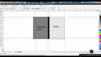 Curso de Corel Draw X5 Aula 15 Linhas Guias Parte 1 de 2