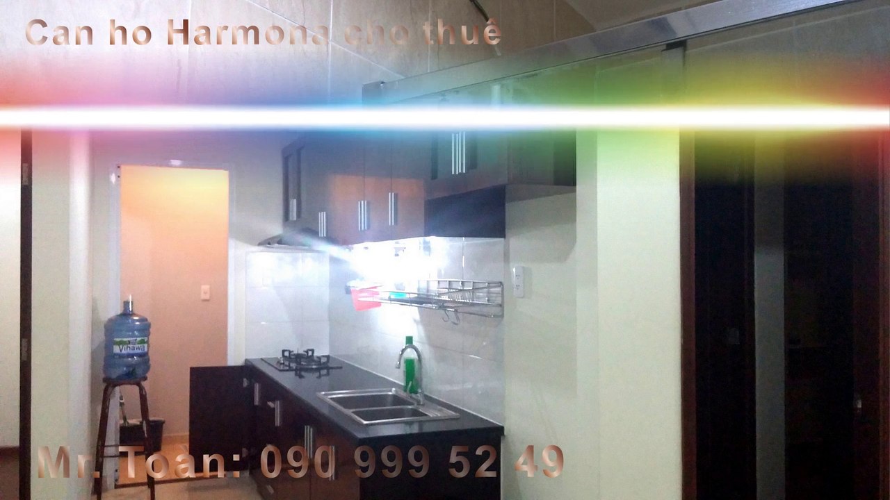 Cho thuê căn hộ gần Etown - Harmona , 2 phòng ngủ nội thất Châu Âu