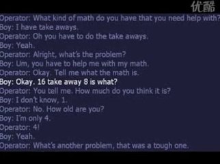kid call 911 for help with math
