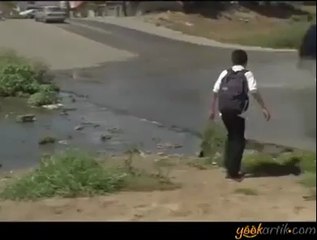 Yağmurdan kaçarken doluya tutulmak :)