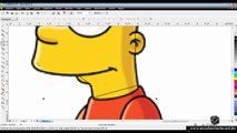 Curso de Corel Draw X5 Aula 17 - Bart Simpson Parte 1 de 6