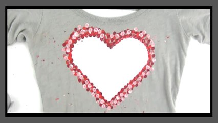 D.I.Y Valentines Day Shirt + Card