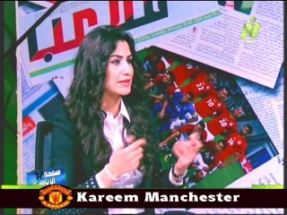 الاعلاميه هبه ماهر في صفحه الرياضه مع مستشار احمد جلال ابراهيم 20 يوليو 2014