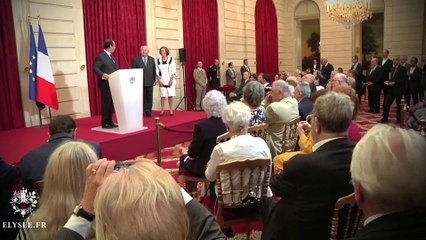 "Vous êtes des chevaliers de la bonne mémoire, votre combat honore la République française"