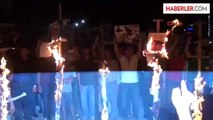 Nevşehir'de İsrail'e Destek Veren Liderlerin Posterleri Yakıldı
