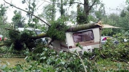 Mini tornade meurtrière en Ardèche et dans le Gard
