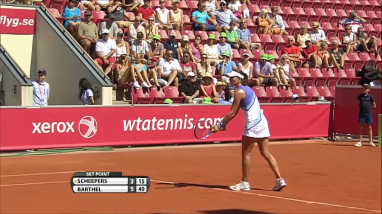 Bastad: Barthel feiert dritten Titel