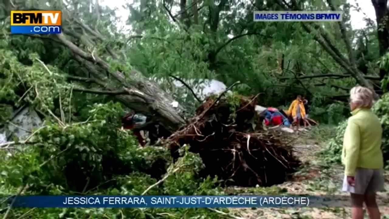 Actualité, VIDEO TEMOINS BFMTV_ De violents orages s'abattent sur la France - 21_07_(360p)