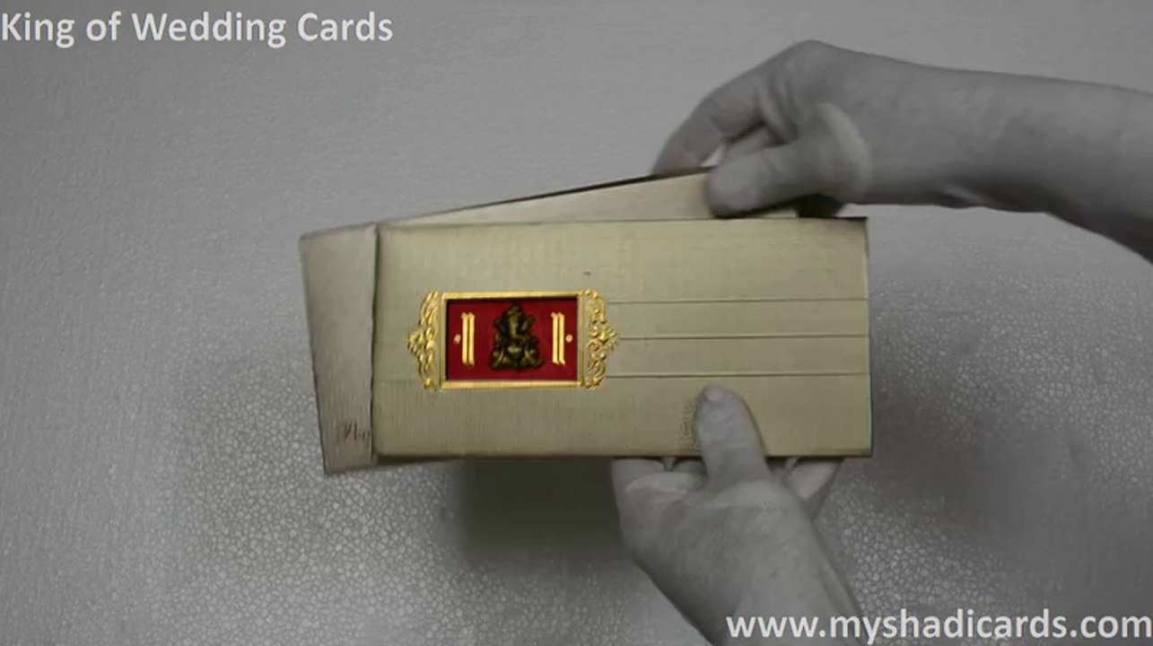 Hindu Wedding Cards l Hindu Wedding Invitation Cards - 7048