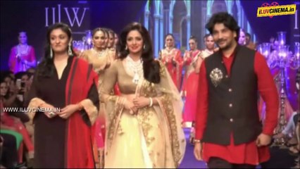 Sridevi,Kriti Sanon & Yami Light Up The Ramp Of IIJW 2014 @ www.iluvcinema.in