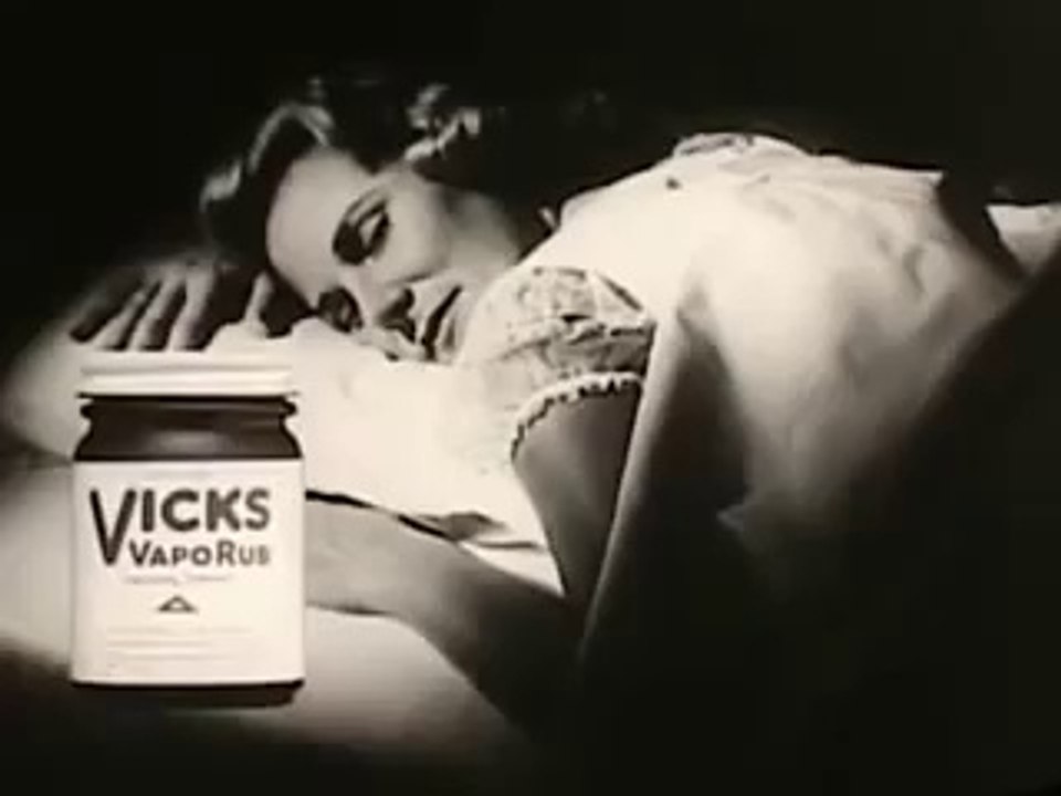 VINTAGE VICKS VAPORUB COMMERCIAL ~ SOFT KITTY, WARM KITTY, LITTLE BALL OF FUR