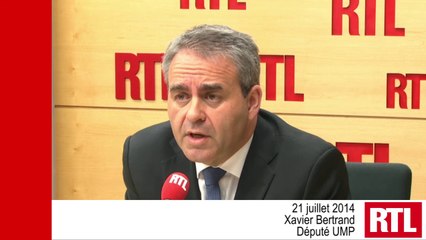 Xavier Bertrand considère "qu'il y a plus important que l'avenir de l'UMP"