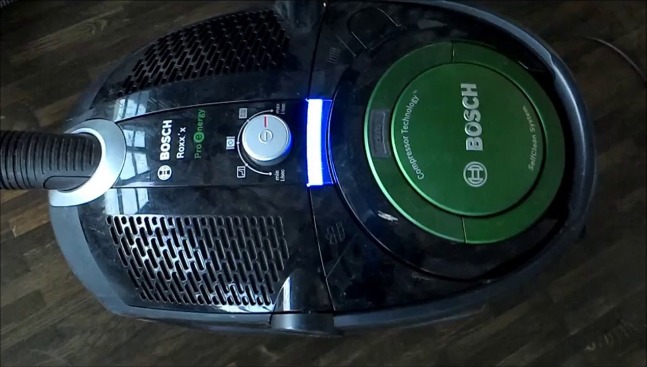 Beutelloser staubsauger der bsh