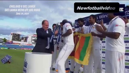 England vs Sri Lanka Highlights and Celebration - Test Match - Day 5 - June 24, 2014