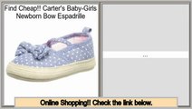 Package Deals Carter's Baby-Girls Newborn Bow Espadrille