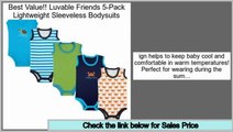 Prices Shopping Luvable Friends 5-Pack Lightweight Sleeveless Bodysuits