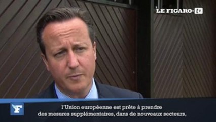 David Cameron exige un "changement de comportement radical" de la Russie