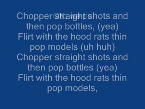 Birdman Ft. Lil Wayne - Pop Bottles (Lyrics)