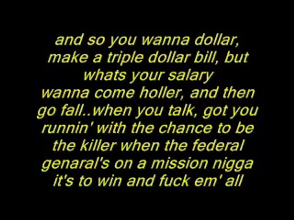 Bizzy Bone - way 2 strong (lyrics)