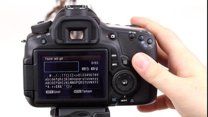 Canon EOS 60D çekim ayarları