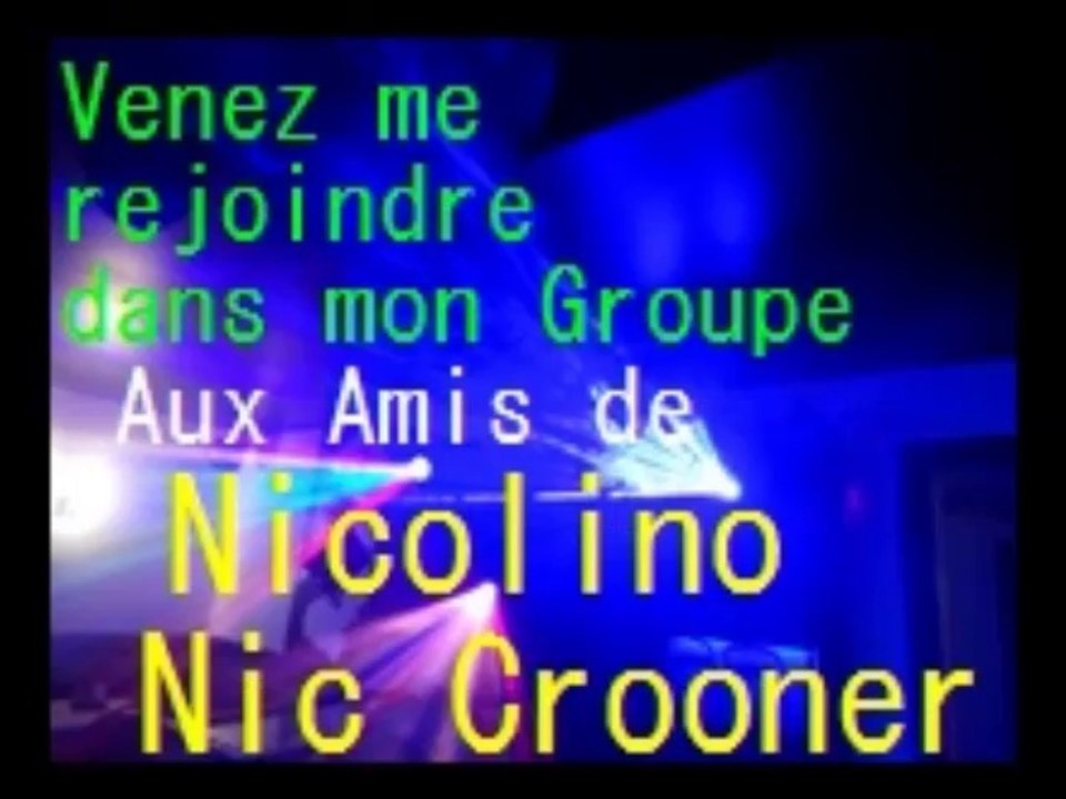 Tu me manques par Nicolino