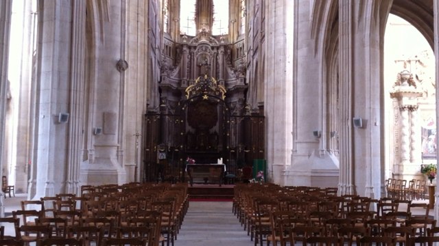 Festival d'orgue d'Argentan: Liesbeth Schlumberger en répétition