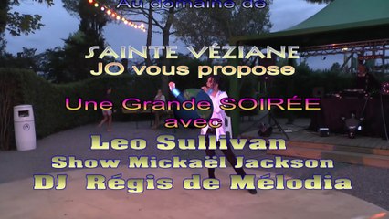 Soirée avec Léo Sullivan chez "Jo" à Ste Véziane