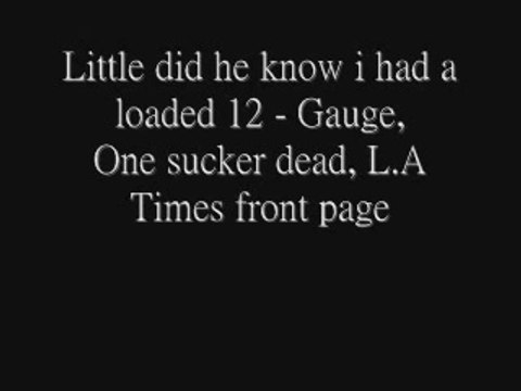 Boyz N The Hood - Eazy E (Lyrics)