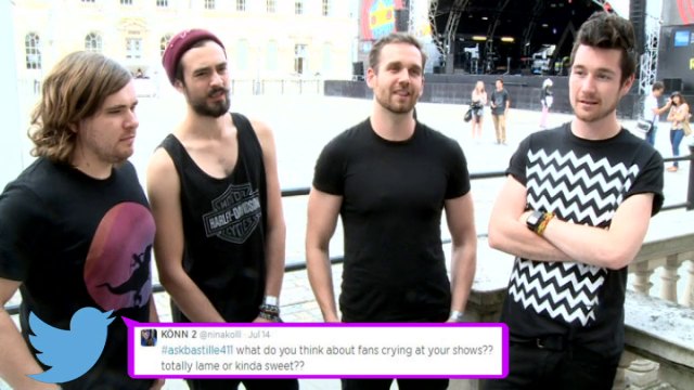 Bastille answer fans Twitter questions