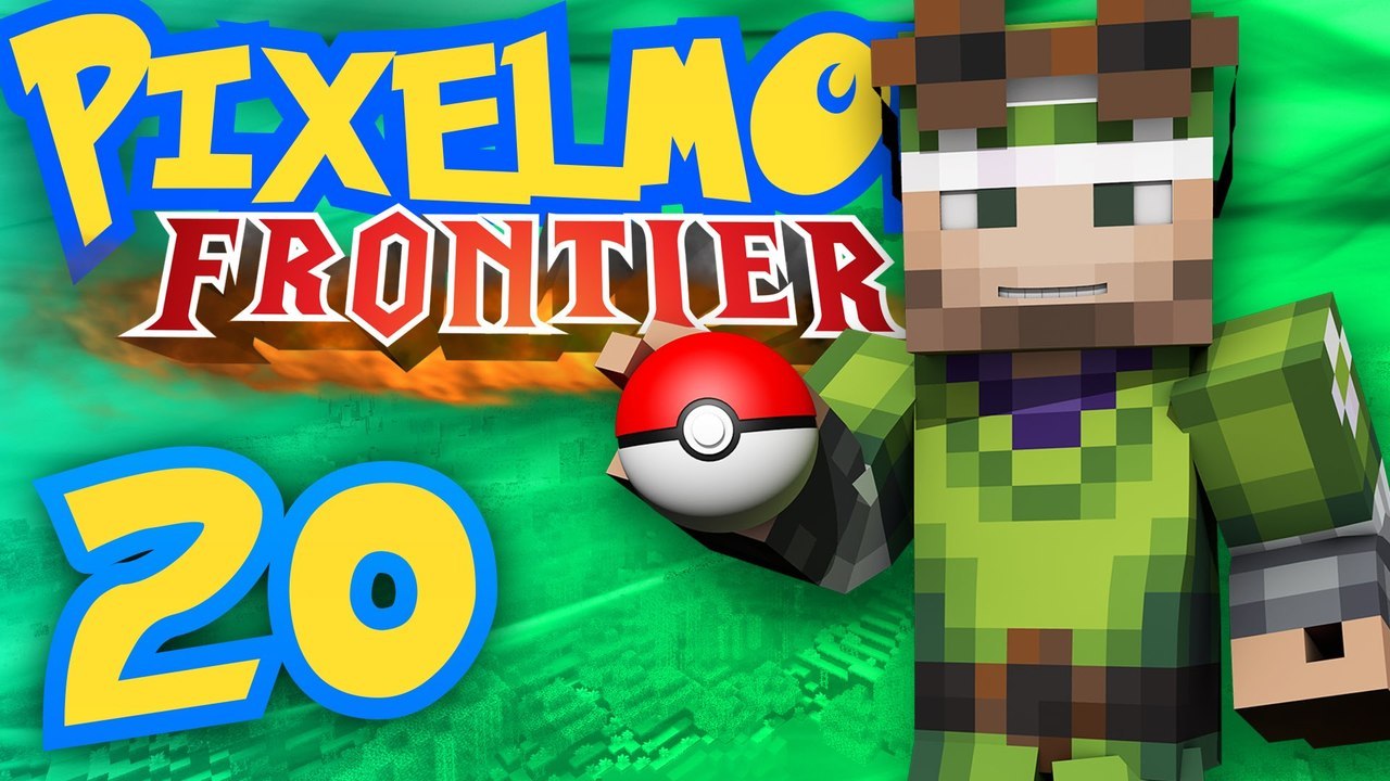 Pixelmon Survival Frontier [Part 20] - The Flying Gym Leader! feat. Poet!
