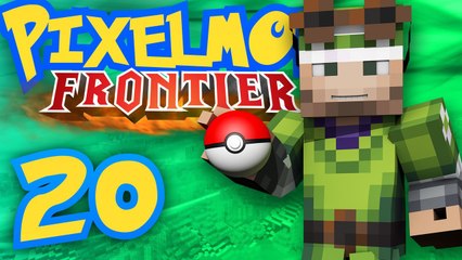 Pixelmon Survival Frontier [Part 20] - The Flying Gym Leader! feat. Poet!