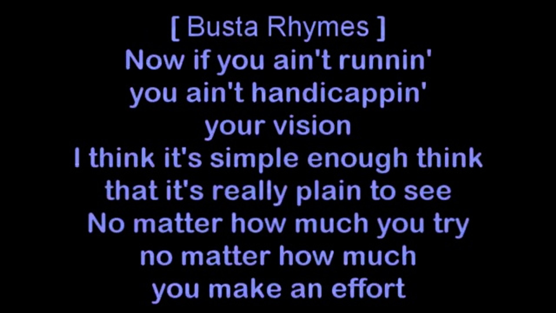 Busta Rhymes ft. Eminem - I'll Hurt You (Lyrics) - Vidéo Dailymotion