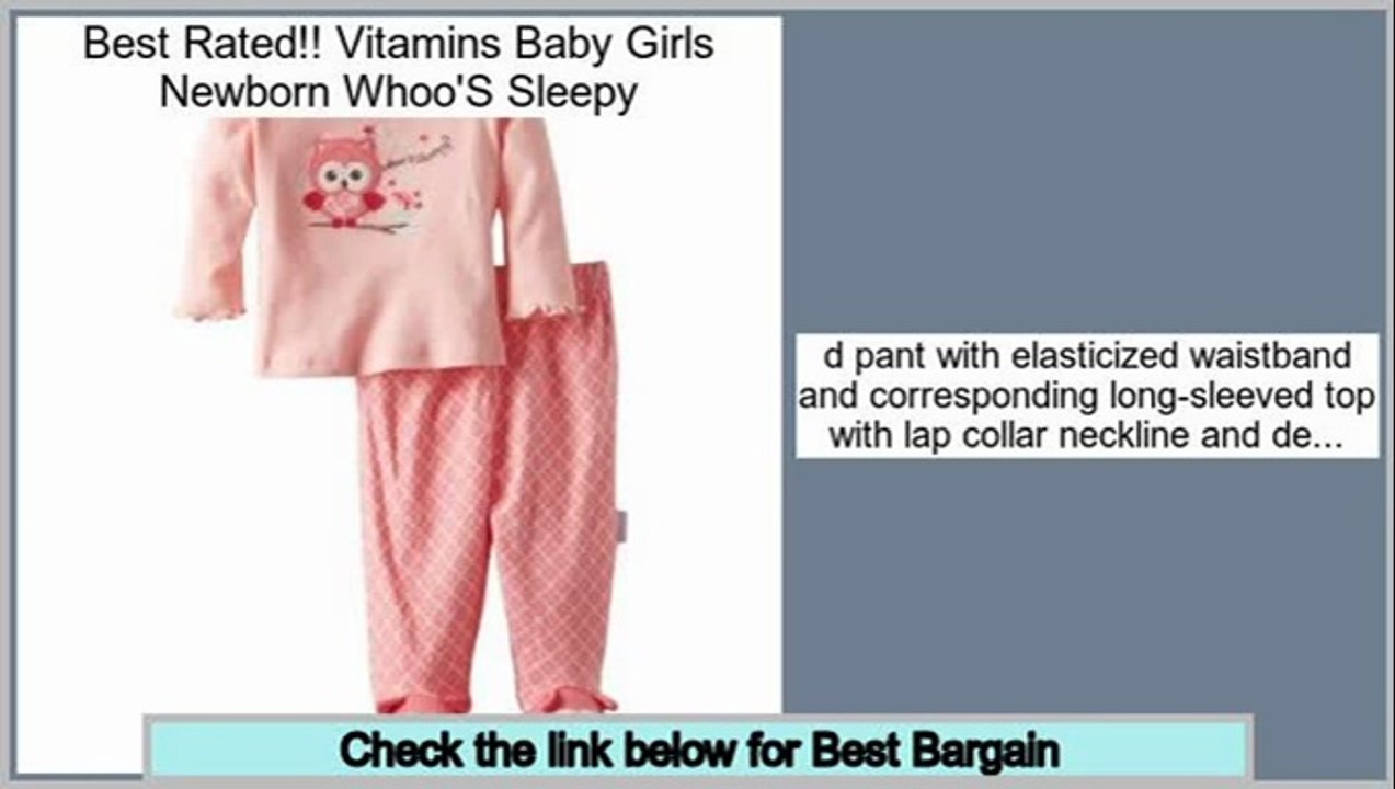 Best Vitamins Baby Girls Newborn Whoo'S Sleepy