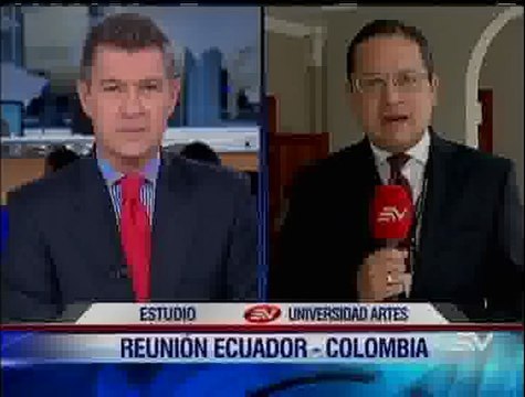Cancilleres Ecuador y Colombia revisan avances de los compromisos bilaterales