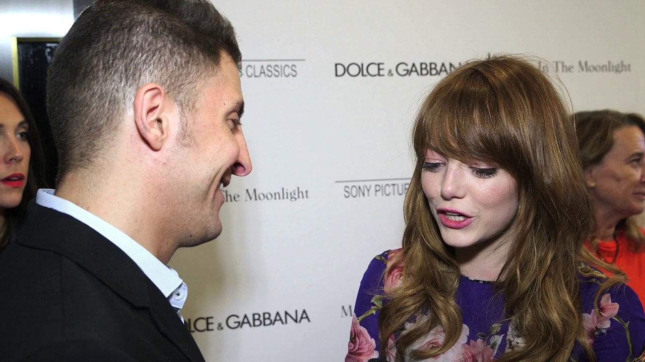 Emma Stone on Working With Woody Allen in "Magic in the Moonlight"