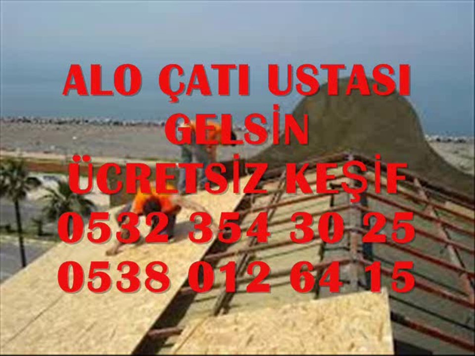 SARIYER ÇATI USTASI  Çatı Ustası ►05323543025◄ Çatı-İzolasyonu,Çatı-Aktarma,Çatı-Tamiri