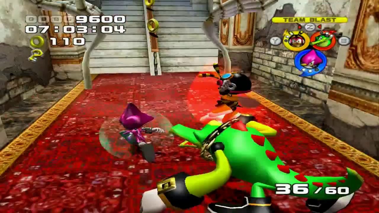 Sonic Heroes - Team Chaotix - Étape 12 : Mystic Mansion