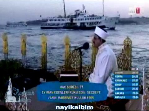 Nevzat Başbudak Hac Furkan suresi Ramazan 2104
