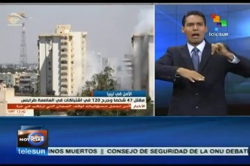 Combates por controlar aeropuerto dejan 47 muertos en Libia