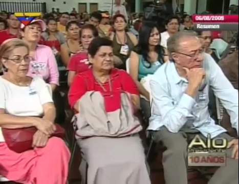 (Video) Resumen - Aló Presidente Teórico N° 6 (06_08_2009)