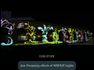 Best Lights For Weddings - Wedding Lights Company (shaadi, mehndi, baraat, waleema, Lights) info@3dillumination.com