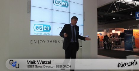 ESET mit dem etwas anderen Partnerprogramm (CeBIT 2014) - QSO4YOU Tech
