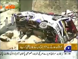 AJK 17 Passengers Killed As Bus Falls Into Ravine In Bhimber